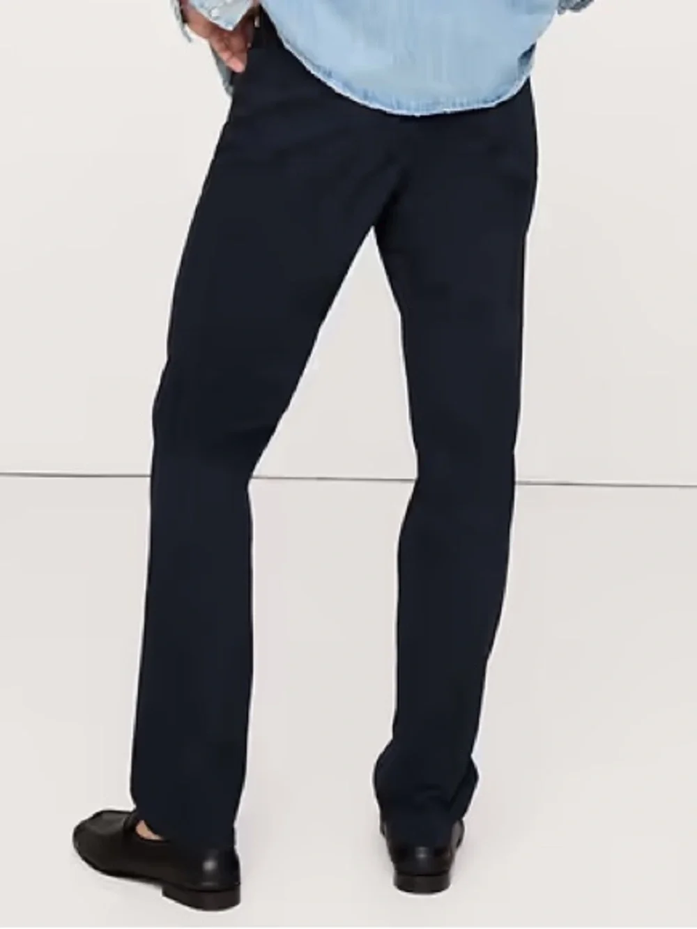 Banana Republic Traveler Slim Fit Pants - Navy Blue (Size 30x30)